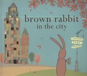 Brown Rabbit in the City by Natalie Russell Book