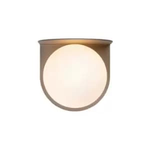 Larissa Razlog Wall Light With Opal Glass 1x G9 Max 7W Grey