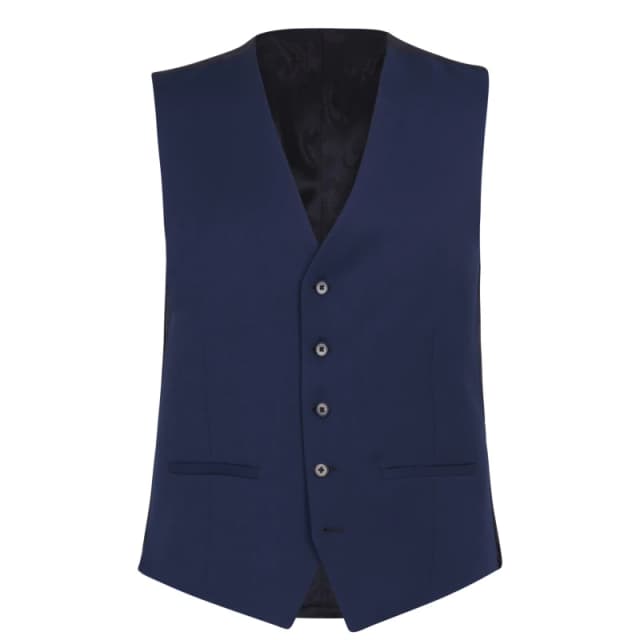 Ted Baker Slim Fit Irvinws Waistcoat - Blue Blue S