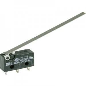 Cherry Switches Microswitch DB1C A1LD 250 V AC 6 A 1 x OnOn momentary