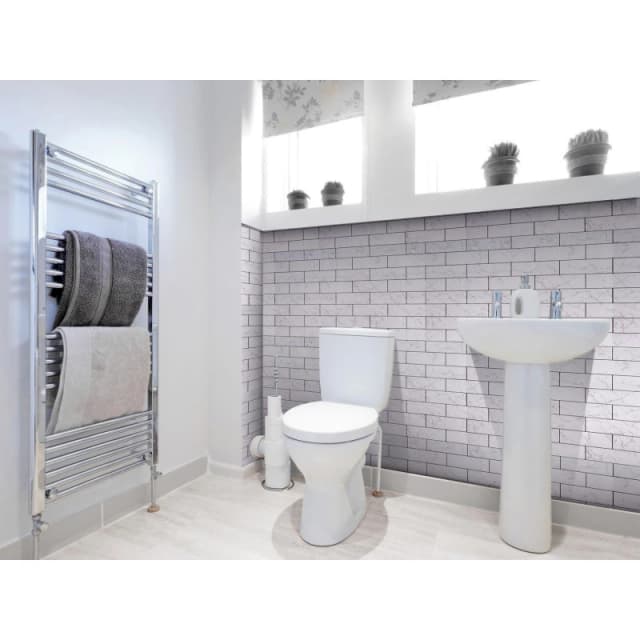 D C Fix 3D Splashback Wallpaper Splendid Marble - Grey Grey One Size