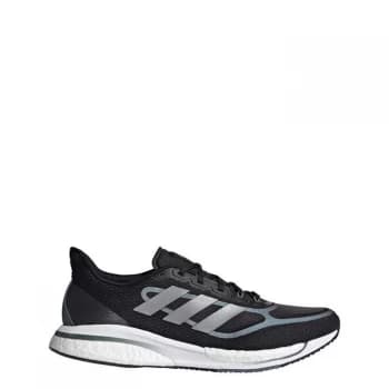 adidas Supernova+ Shoes Mens - Core Black / Silver Metallic /