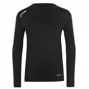 Sondico Mock Neck Baselayer Juniors - Black