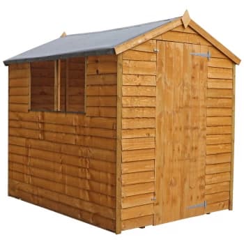 Mercia Overlap Apex Value Shed - 7 x 5ft