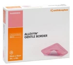 Allevyn Gentle Border 10cm x 10cm - 10 Dressings
