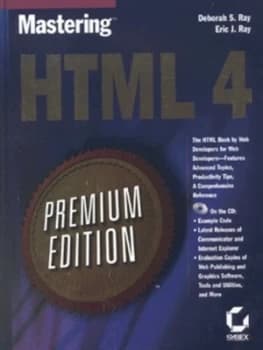 Mastering Html 4 by Ds Ray Hardback