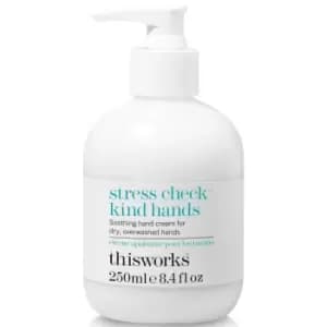 this works Stress Check Kind Hands 250ml