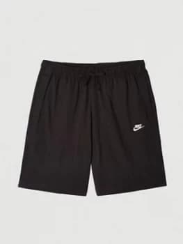 Nike Sportswear Club Plus Size Shorts - Black