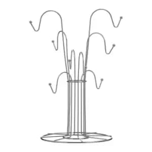 Interiors By Ph 8 Cup Mug Tree - Chrome