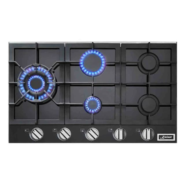 Kaiser Appliances Avantgarde Pro 86cm Gas Hob Black unisex