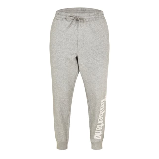 Timberland Mens Logo Sweatpant Closed Hem Fleece Joggers Med Grey Hthr male XL