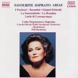 Favourite Soprano Arias by Giacomo Puccini CD Album