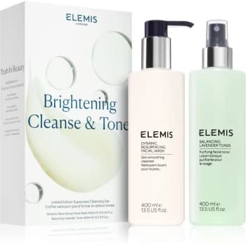 Elemis Brightening Cleanse & Toner Gift Set (For Perfect Skin Cleansing)