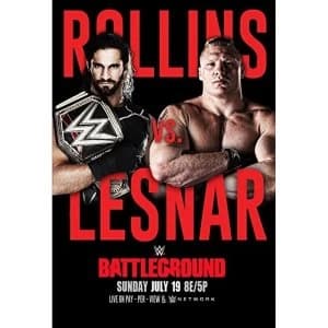 WWE Battleground 2015 DVD