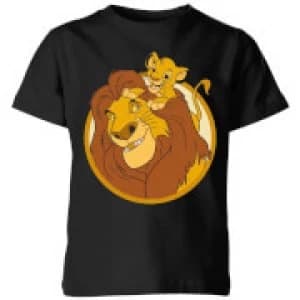 Disney Mufasa & Simba Kids T-Shirt - Black - 11-12 Years