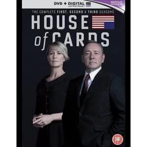 House Of Cards - Seasons 1-3 DVD