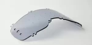 FOX Airspace/Main MX20 TV Youth Replacement Lens, grey, grey, Size One Size