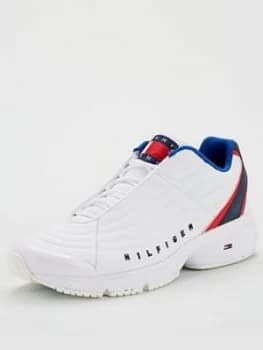 Tommy Hilfiger Heritage Sneaker - White, Size 10, Men