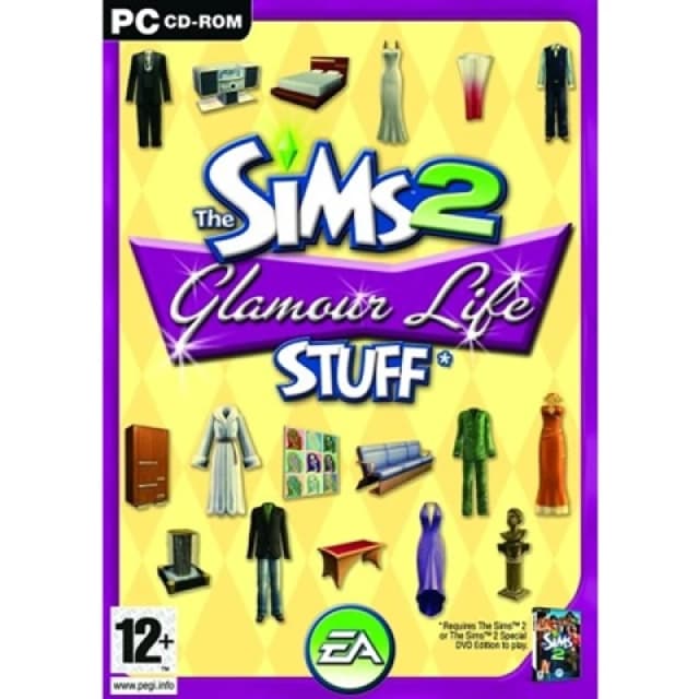 The Sims 2: Glamour Life Stuff (PC CD)
