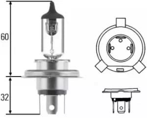 Bulb 24V-75/70W 8GJ002525-251 by Hella