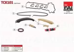 Timing Chain Kit FAI TCK101