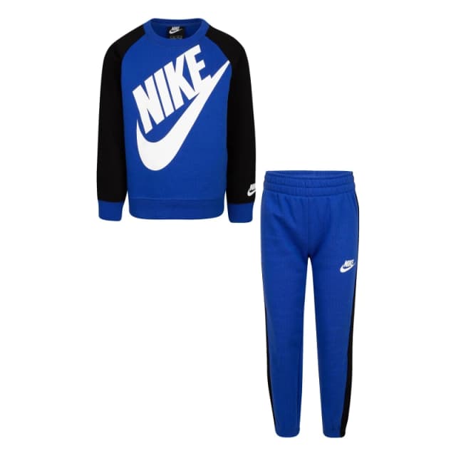 Nike Futura Crew Sweater and Bottoms Set Infant Boys Game Royal male 4-5 Yrs
