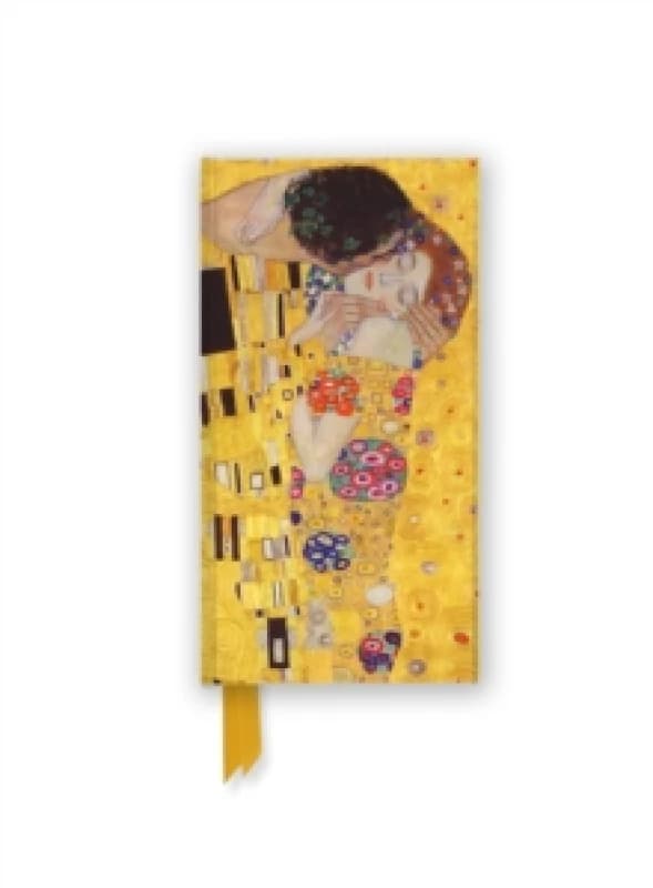 Gustav Klimt: The Kiss (Foiled Slimline Journal) Notebook / blank book