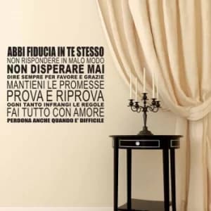 YS2-21 Black Decorative Wall Sticker