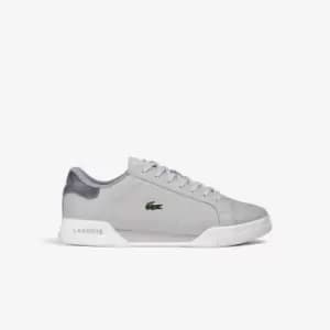 Mens Lacoste Twin Serve Leather Trainers Size 10 UK Off White