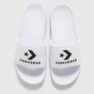 Converse White All Star Slide Sandals