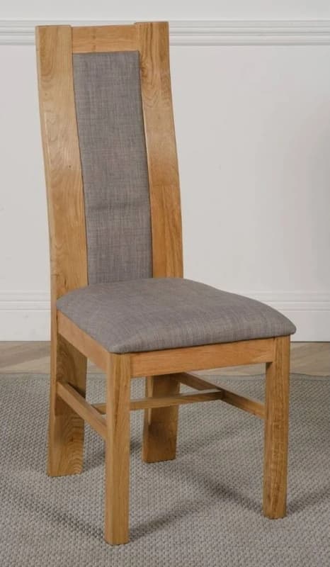 Thats Furniture Stanford Solid Oak Dining Chairs for Dining Room or Kitchen in Brown Brown Unisex