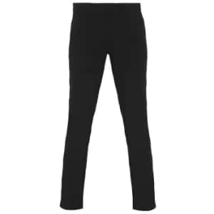 Asquith & Fox Womens/Ladies Casual Chino Trousers (2XS) (Black)