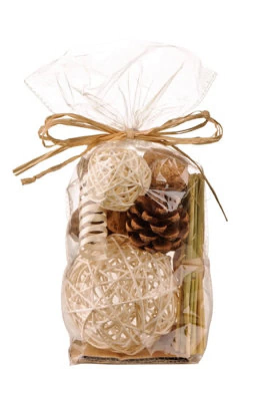 Interiors by Premier Vanilla Scented Mix Pot Pourri 110g Brown