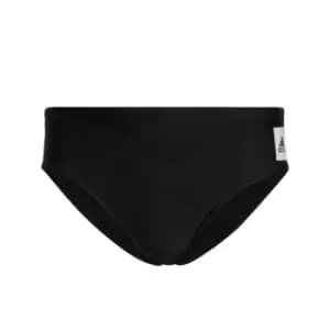 adidas Solid Swim Trunks Mens - Black