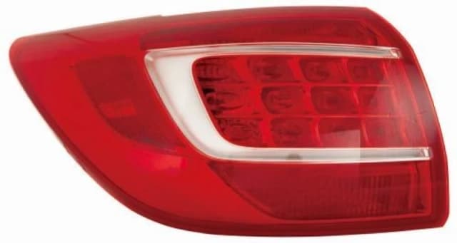 ABAKUS 223-1951R-UE Rear light Outer section, without bulb, Right, P21/5W Combination Rearlight (391)