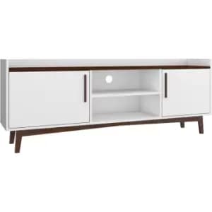 Out & out Nova White tv Unit - 150cm