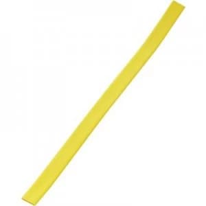 Heatshrink wo adhesive Yellow 12mm Shrinkage31 393740 Sold by the metre