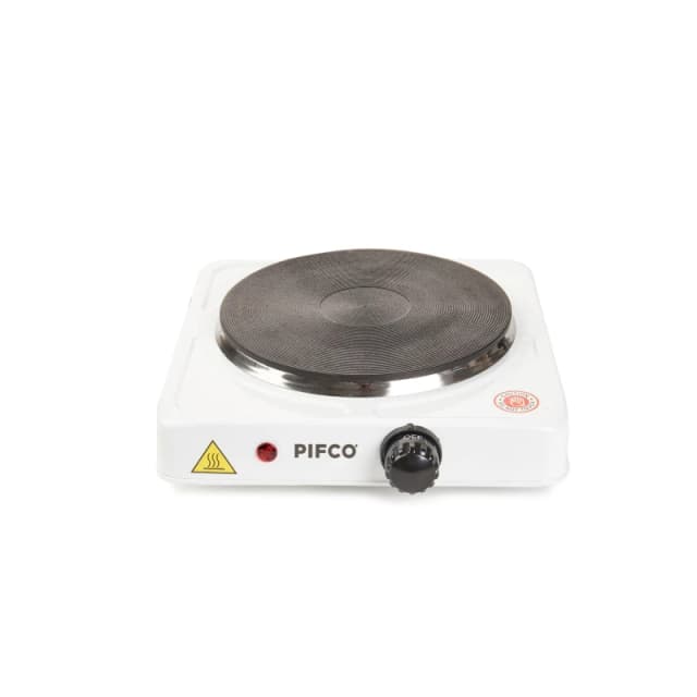 Pifco 204783 204783 Portable Single Electric Hob - White Pifco 204783