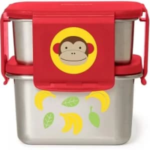 Skip Hop Stainless Steel Monkey Lunch Kit