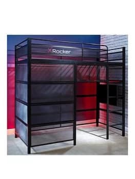 X Rocker Battle Den - Gaming High Sleeper Bed