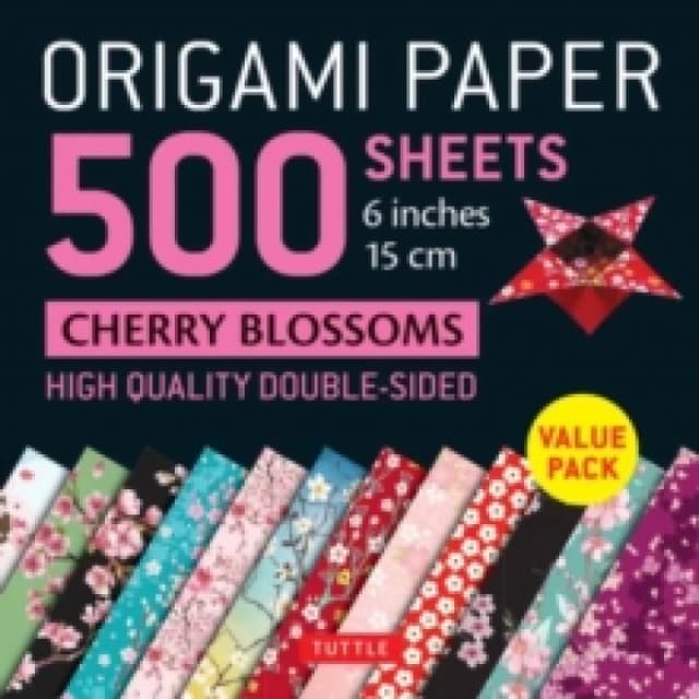 Origami Paper 500 sheets Cherry Blossoms 6" (15 cm). Other printed item. By Tuttle Publishing Books