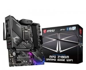 MSI MPG Z490M Gaming Edge WiFi Intel Socket LGA1200 H5 Motherboard
