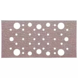 Norton Expert 1/3 Muti Air Sanding Sheet Fine Finishing 120 Grit - 93 x 185mm Pack of 5
