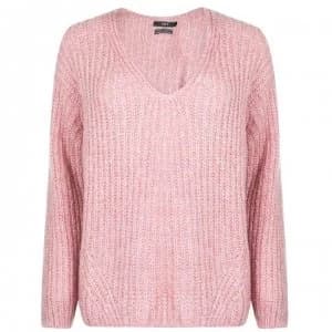 SET V Neck Jumper - 3217 Rose