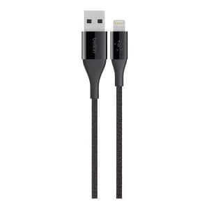Belkin F8J207BT04-BLK 1.2M Mixit DuraTek Lightning to USB Cable in Black