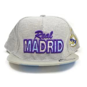 Real Madrid Classic Baseball Grey Cap