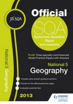National 5 Geography and Model Papers by Scottish Qualifications Authority Paperback
