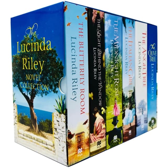 Lucinda Riley Novel Collection 6 Books Box Set (Butterfly Room, Light Behind the Window, Midnight Rose, Angel Tree & Olive Tree) Cooknation, Lucinda R