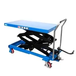 Vulcan Double Scissor Lift Table Platform Size W x D mm 910 x 500