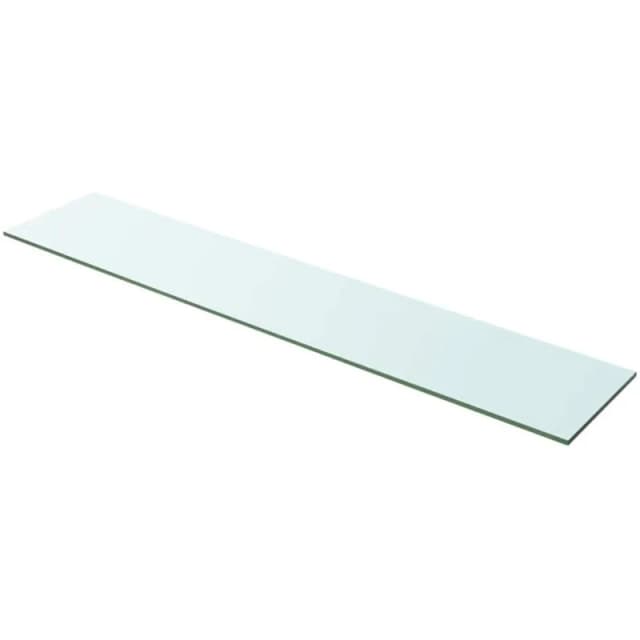 VIDAXL Shelf Panel Glass Clear 100x20cm vidaXL 243844